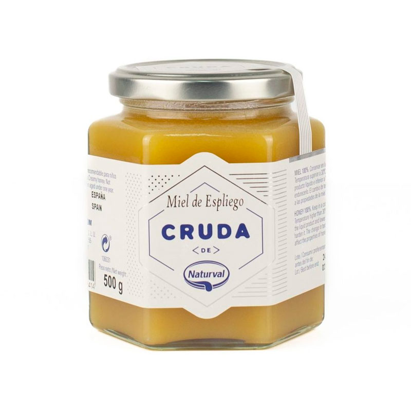 miel cruda espliego 500g