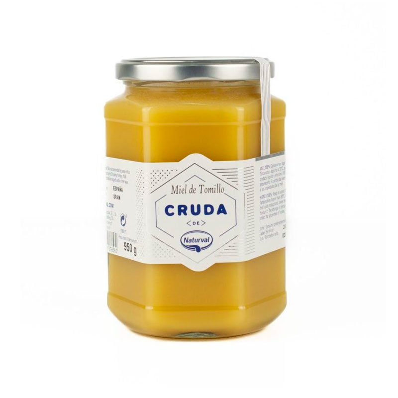 miel cruda tomillo 950g