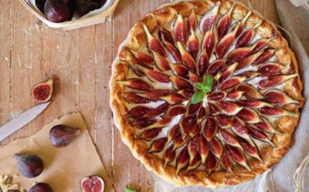 tarta queso higos