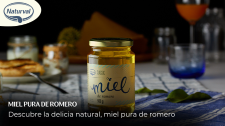 El encanto del Romero: descubre la miel de Romero de Naturval