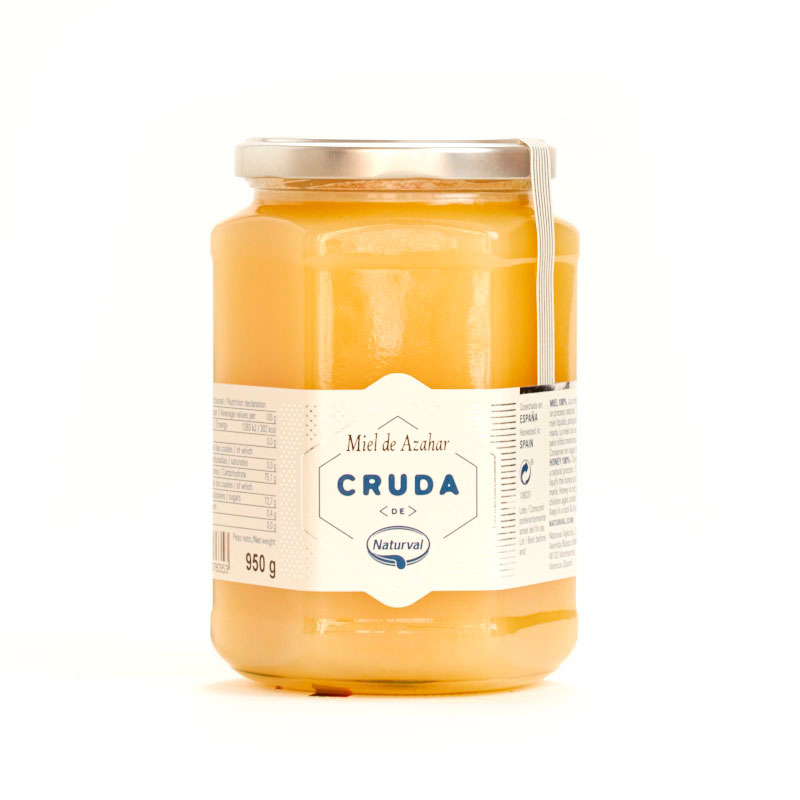miel cruda azahar 950g