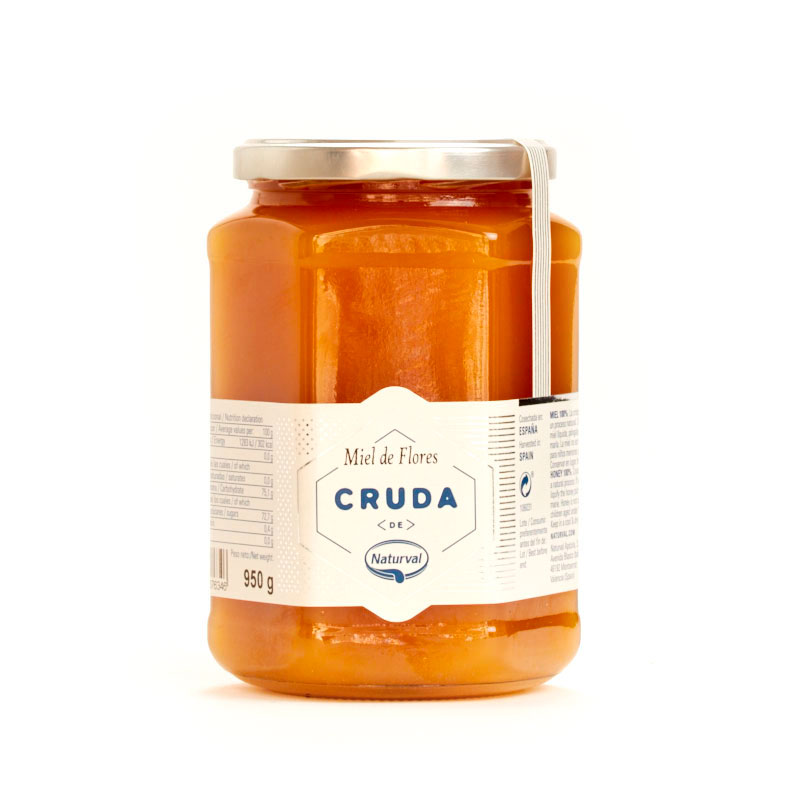 miel cruda flores 950g