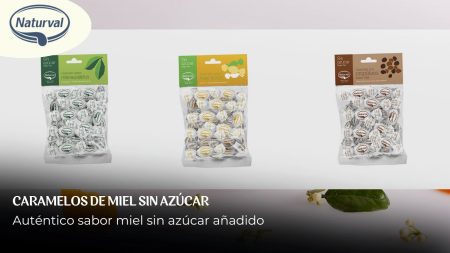 caramelos de miel sin azúcar